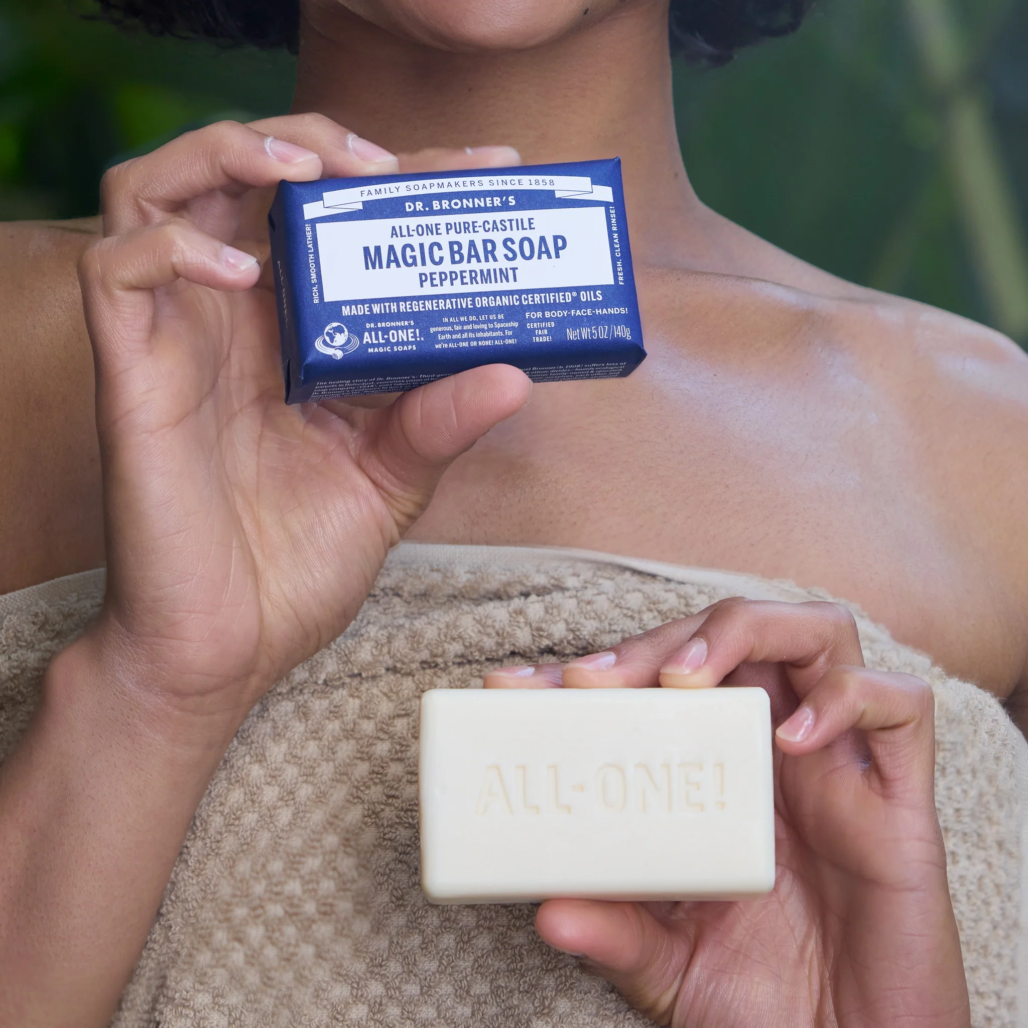 Peppermint - Pure-Castile Magic Bar Soap - Image 3